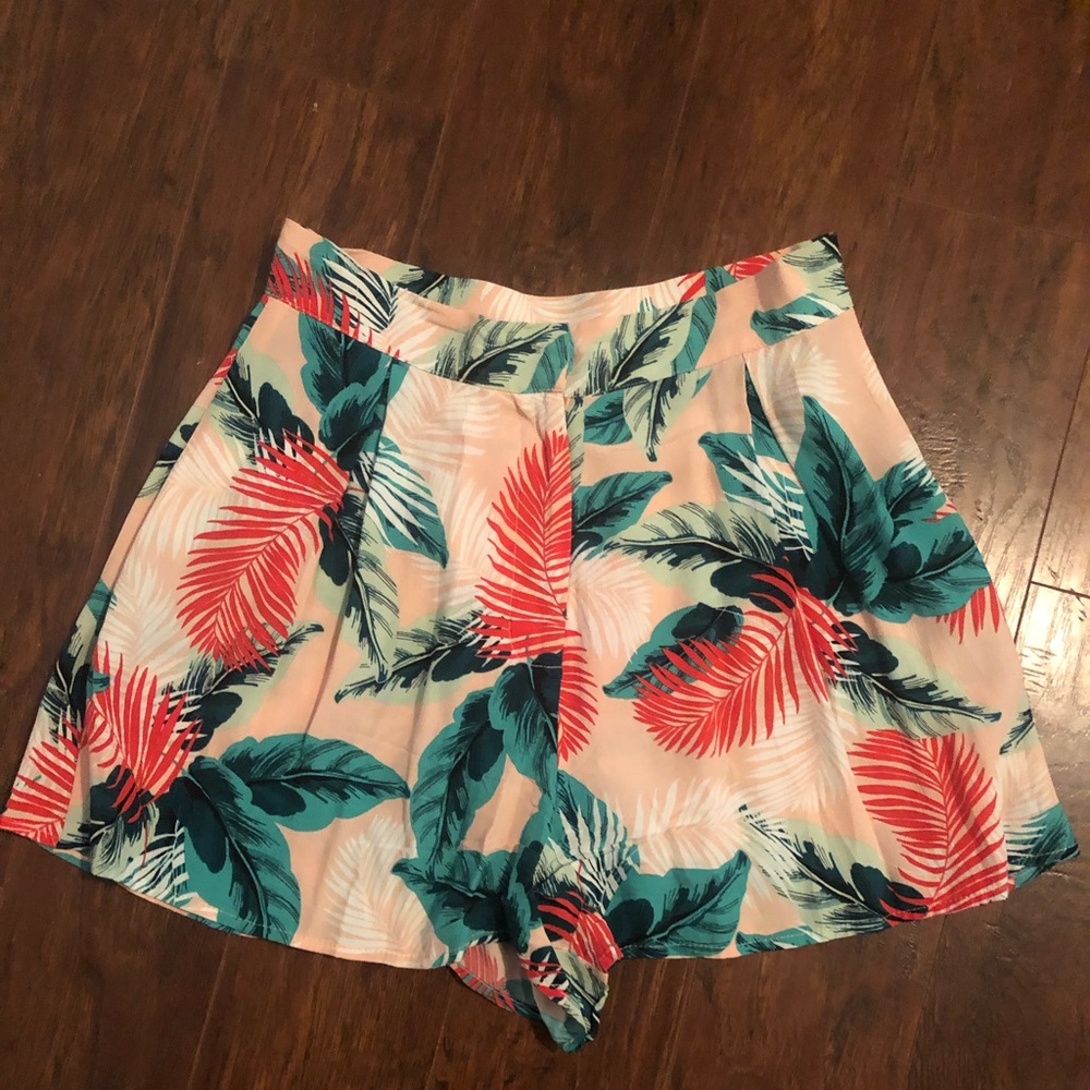 Floral Topshop shorts